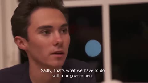 David Hogg talks "old-assed parents"