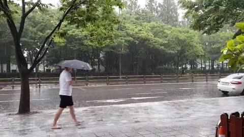 Summer rainy season