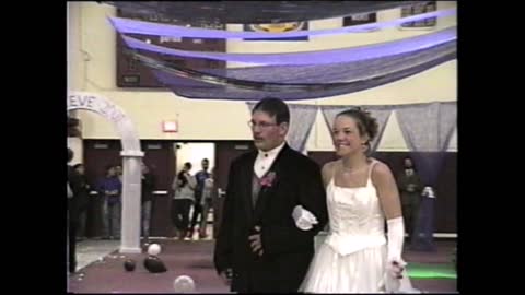 2000-01 WPHS Vids 086 Prom 052 Grand March Couple 25 by Glenn Strader