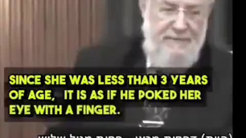 JEWISH RABBI READING THEIR TALMUD ON RAPING 3 YR OLDS & YOUNGER ✡️