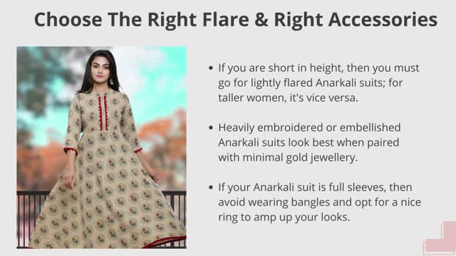 Tips to Help You Choose the Best Anarkali Suits