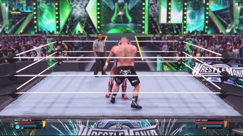 WWE 2K24 Brock Lesnar vs Kurt Angle