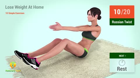 Weight loss Exercise to da at home