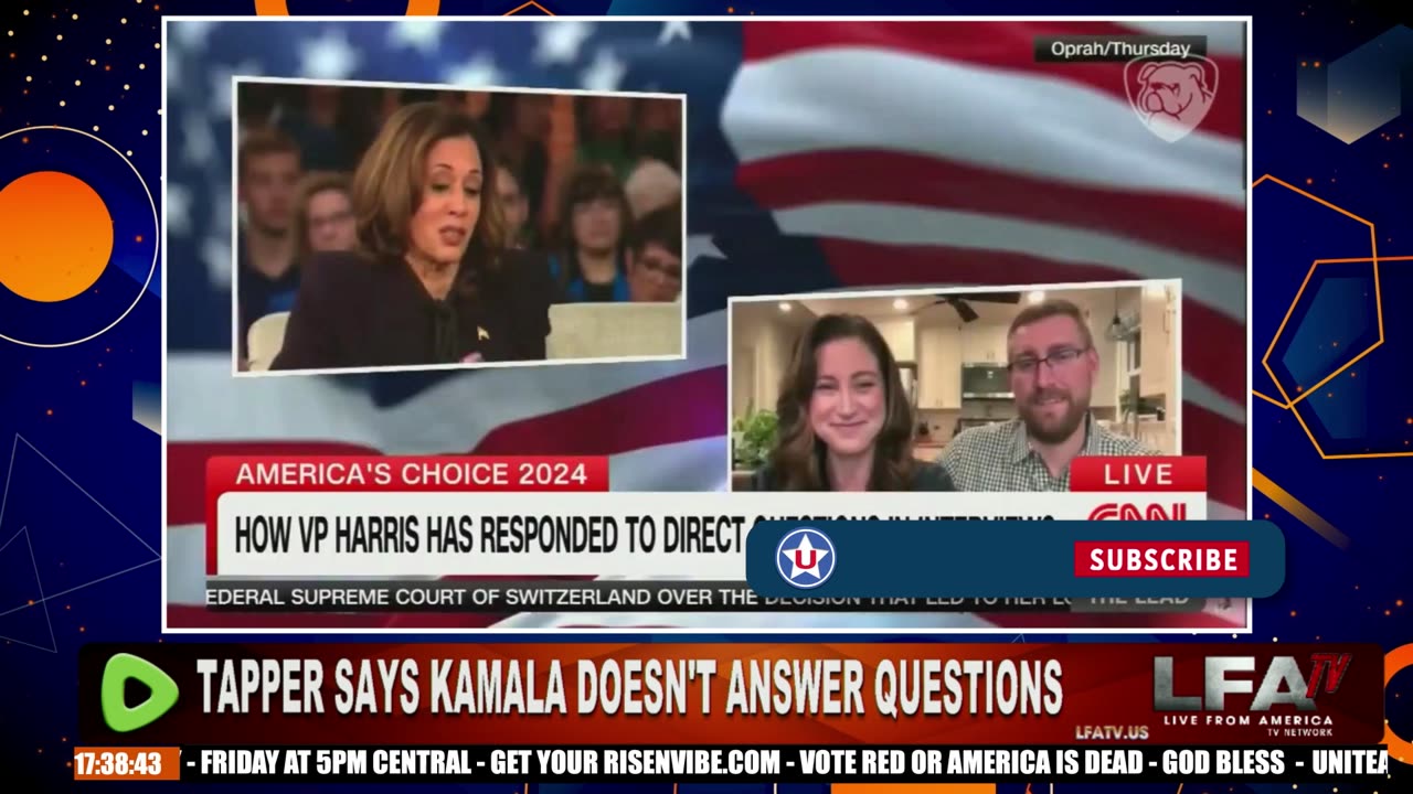 CNN SLAMS KAMALA FOR NOT ANSWERING QUES