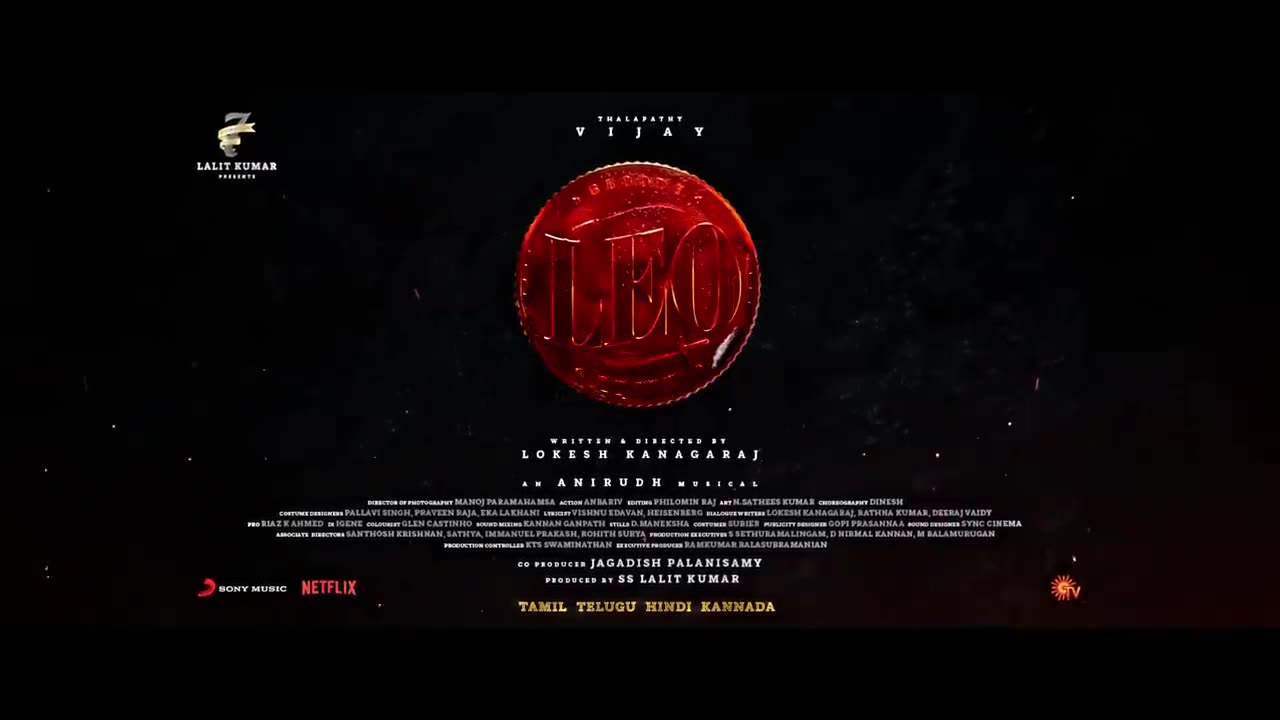 Leo Tamil Trailer