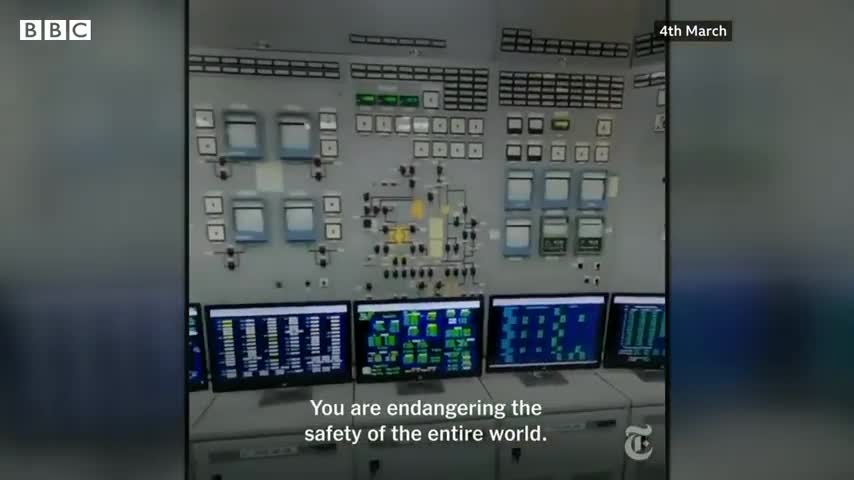 Radioactive disaster narrowly disaster says Ukrainian president