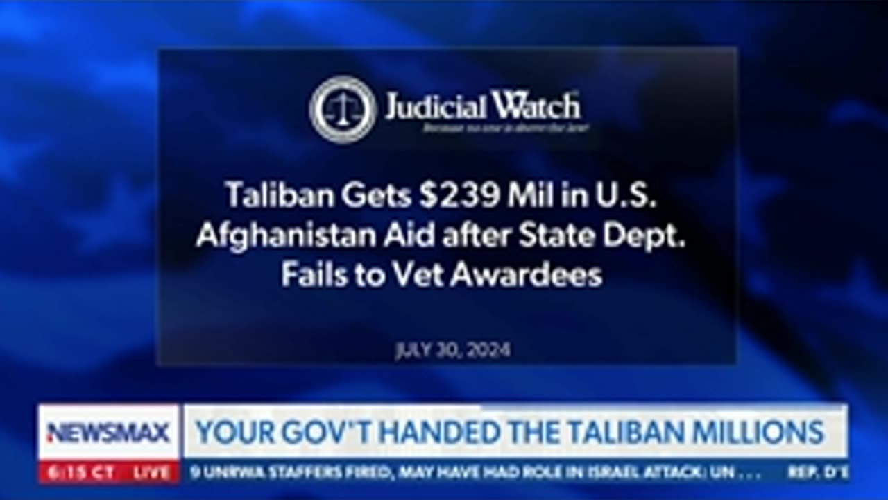 Taliban Given 239 Million From Harris & Biden
