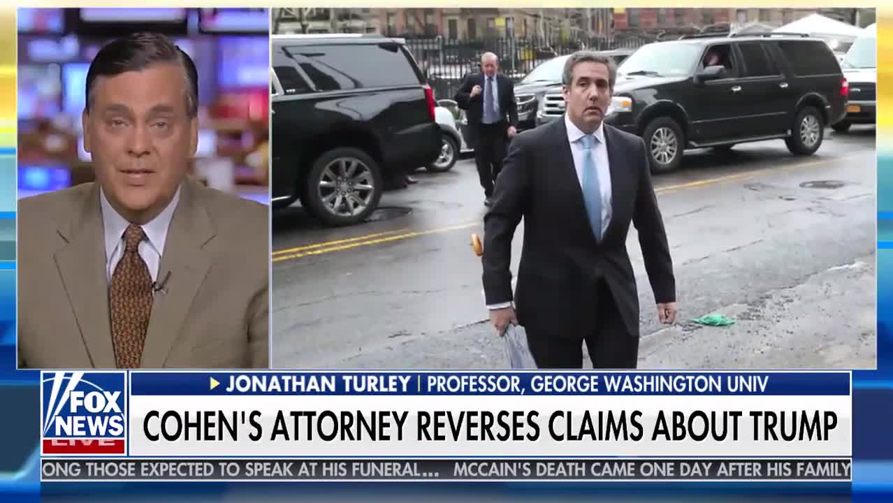 Turley criticized GoFundMe on Michael Cohen campaign