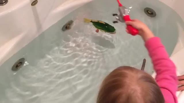 Kids Fishing Indoors