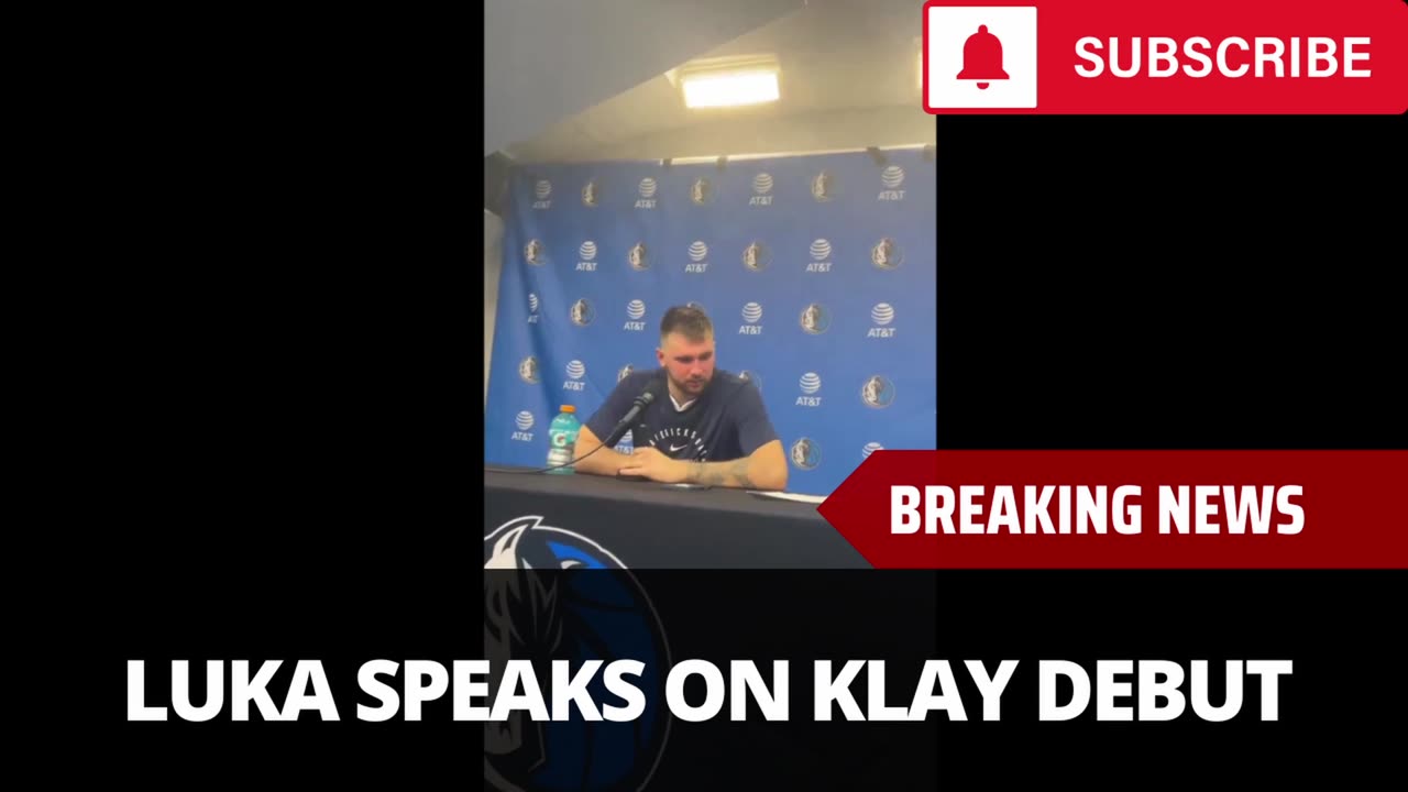 Luka Doncic Speaks Out Klay Thompson's Mavs Debut