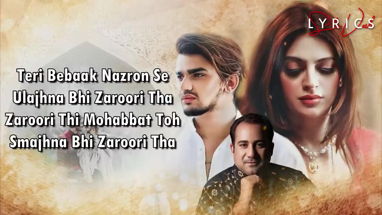 Zaroori Tha 2 (LYRICS) - Rahat Fateh Ali Khan | Vishal Pandey | Aliya Hamidi | Vikas Singh