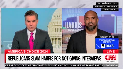 Jim Acosta GRILLS Kamala Spox On CNN: 'Campaign Rally Is NOT A Press Conference'