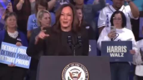 Kamala appeared drunk again at her rally. And if she’s not, who acts like this sober?