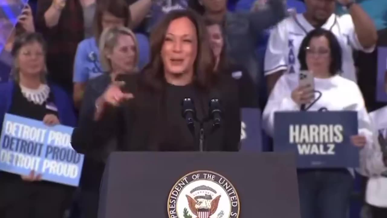 Kamala appeared drunk again at her rally. And if she’s not, who acts like this sober?