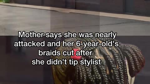 A woman attacked her daughter after she didn't tip