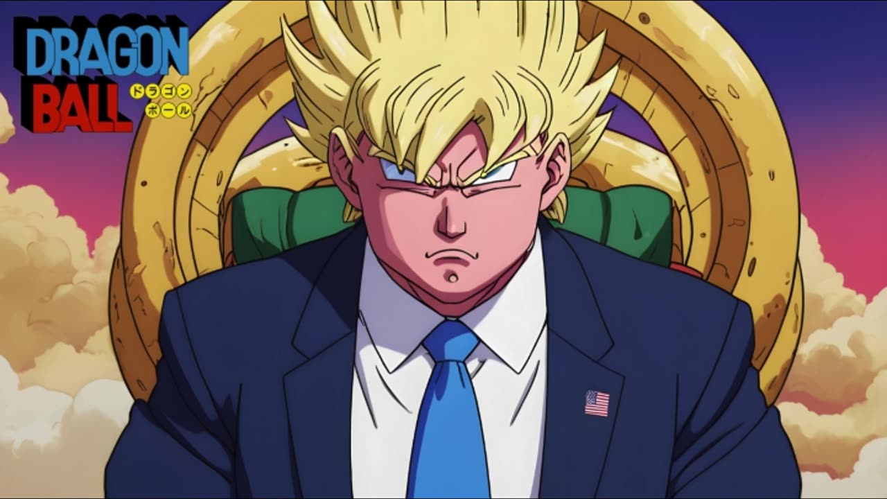 [Donald Trump sings/AI Cover] Dragon Ball Opening Hiroki Takahashi - Makafushigi Adobencha!