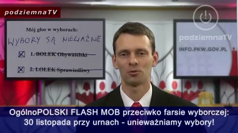 podziemna TV - Jak UNIEWAŻNIĆ wybory - ZRÓBMY TO w II turze #88 (25.11.2014)