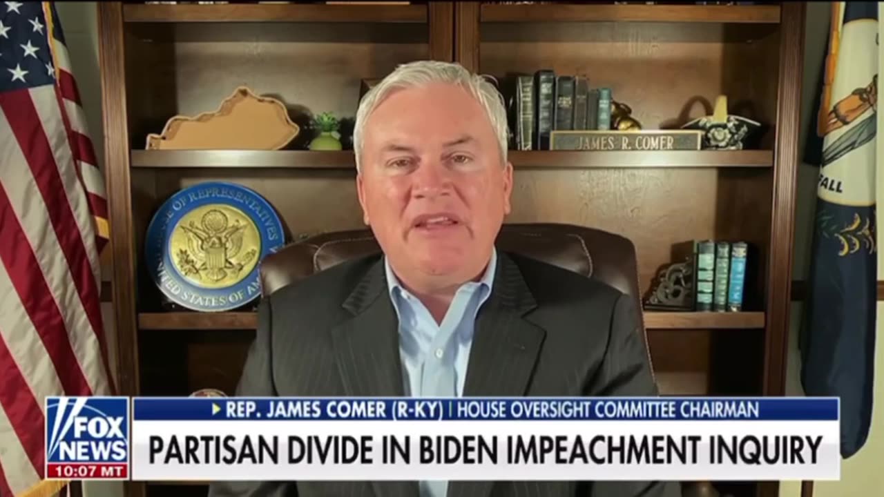 Rep James Comer - The American People want the truth..