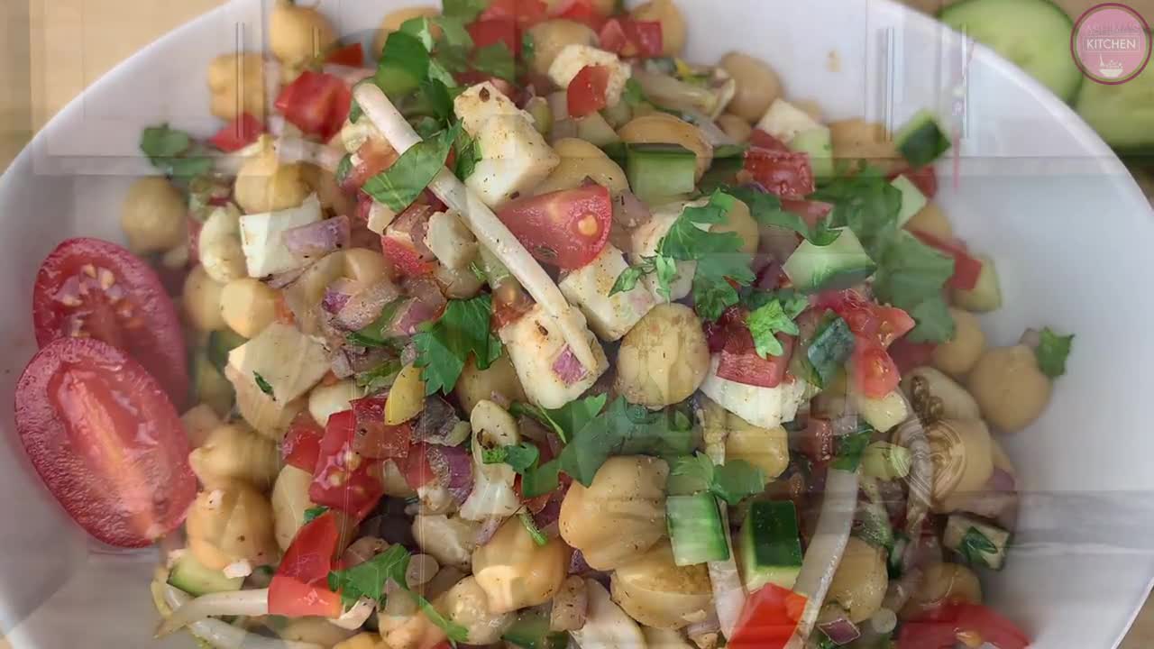 High Protein Salad | Weight Loss Recipe | प्रोटीन सलाद | Chickpea Salad