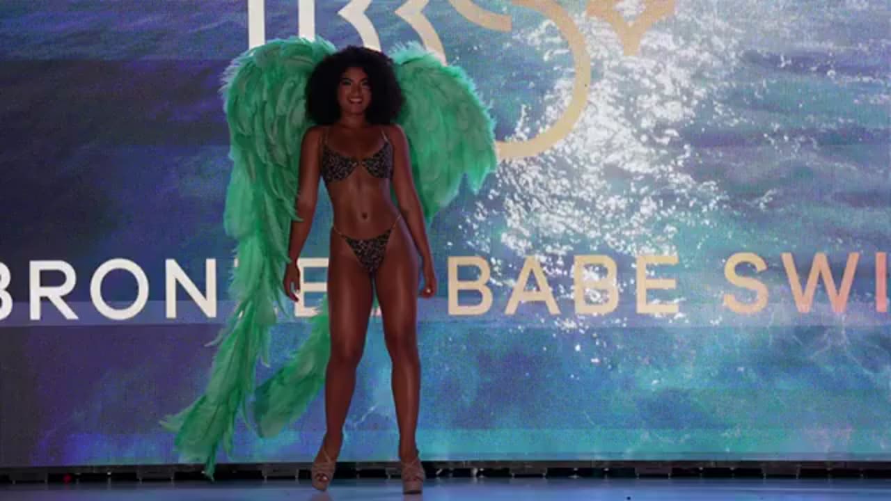 Barbara Solorzano in Slow Motion Miami Swim Week 2024 #fashion #bikini #usa #canada