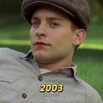 Tobey Maguire evolution from1989 to 2024 #spiderman #tobeymaguire #marvel