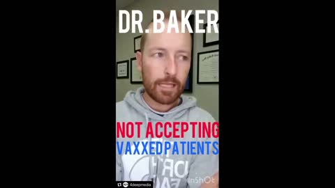 Dr. Baker not accepting People who have been Vaccinated SHARE THIS (Infertility)