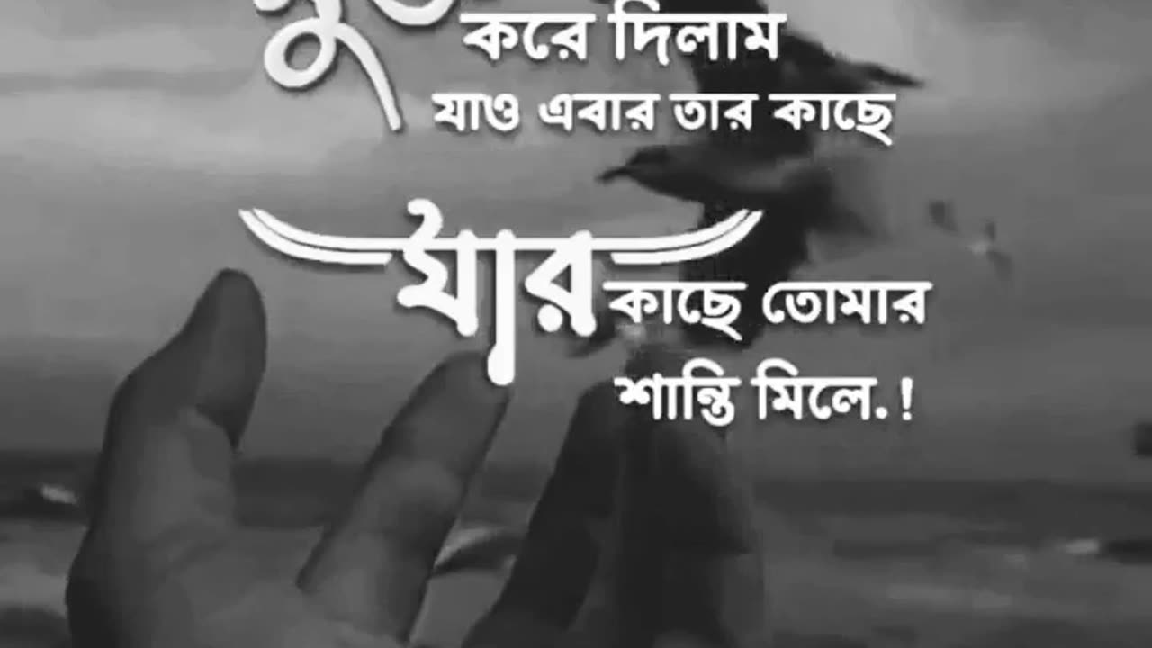 মুক্ত করে দিলাম যাও এবার তার কাছে 💔