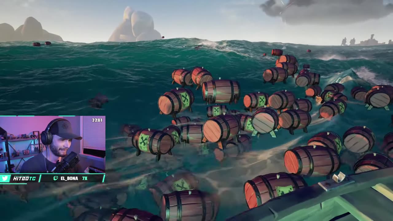 Keg Science Experiment in Sea of Thieves