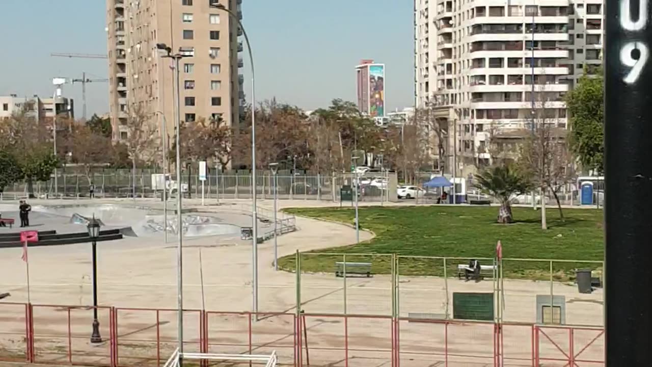 A Park in Santiago, Chile 🌳🇨🇱