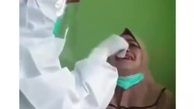 Funny corona test
