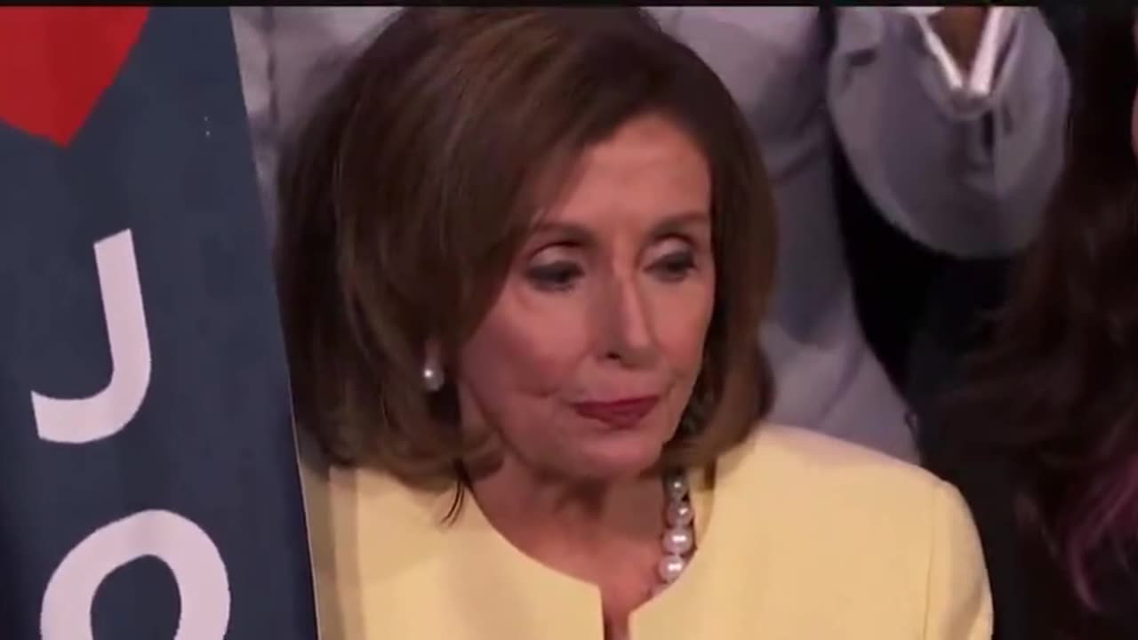 Nancy Pelosi Caught Looking Guilty During Biden's Speech