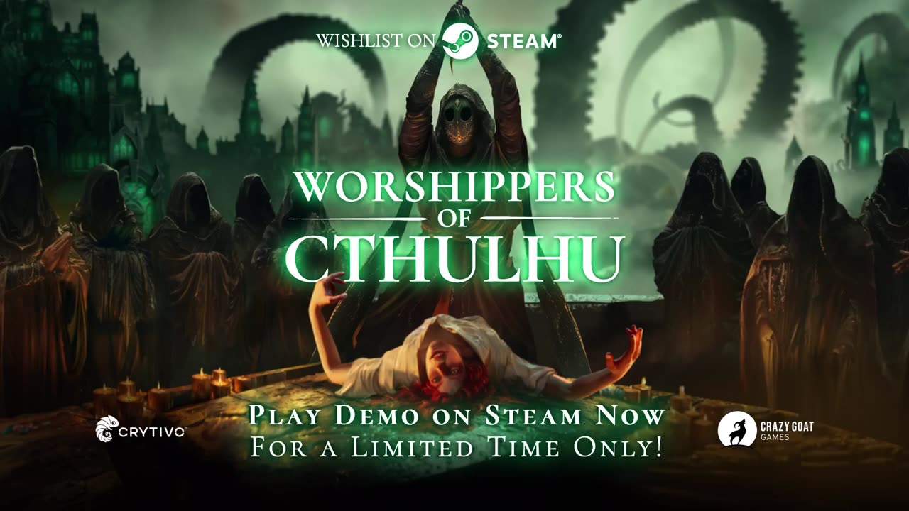 Worshippers of Cthulhu - Official Release Date Trailer gamescom 2024