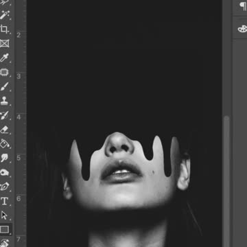Creating the drip effect using liquify tool in Photoshop | Learn Photoshop
