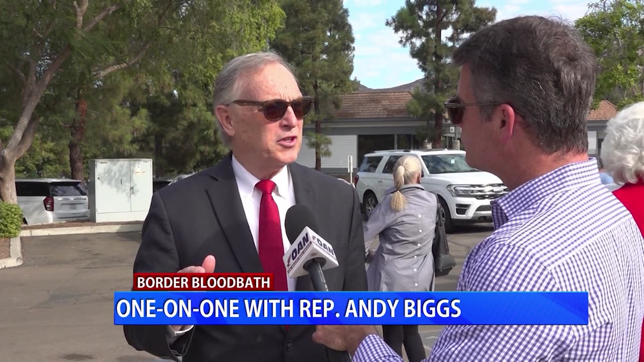 REAL AMERICA -- Dan Ball W/ Rep. Andy Biggs, Border Judiciary Cmte. Hearing In SoCal, 9/6/24