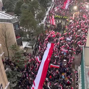Protest Wolnych Polaków 11 Stycznia, Warszawa