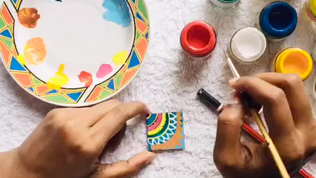 MANDALA ART 🌼