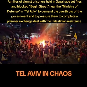 TEL AVIV IN CHAOS