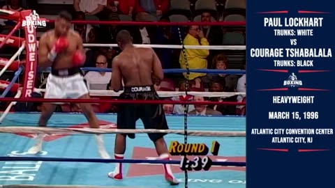 Paul Lockhart vs Courage Tshabalala