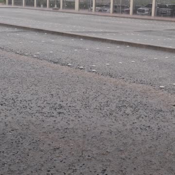 How beautiful the rains and the temperature is 45 degrees Celsius