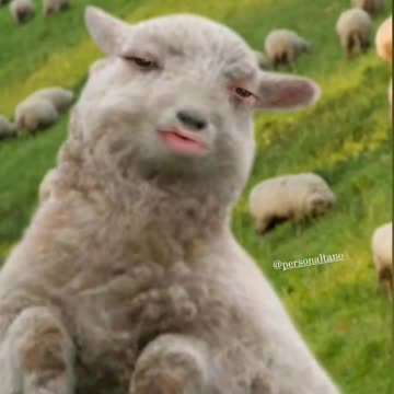 Pecorella italiana ipervaccinata