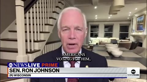 Sen Ron Johnson fully supports DJT's new administration and agenda