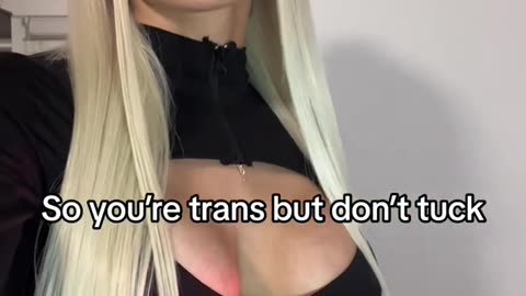 A blonde tgirl like that