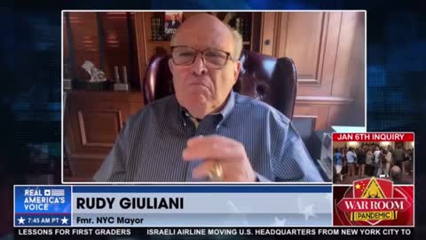 FBI Had Evidence Of ANTIFA Involvement Of Ashli Babbitts Murder Since January 11th - Rudy Giuliani