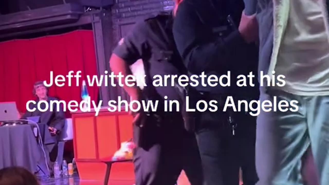 Jeff Wittek arrested at his comedy show in Los Angeles