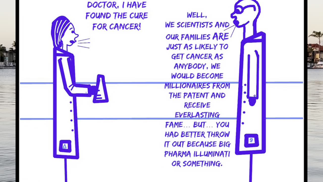 Doctors become millionaires from cancer.
