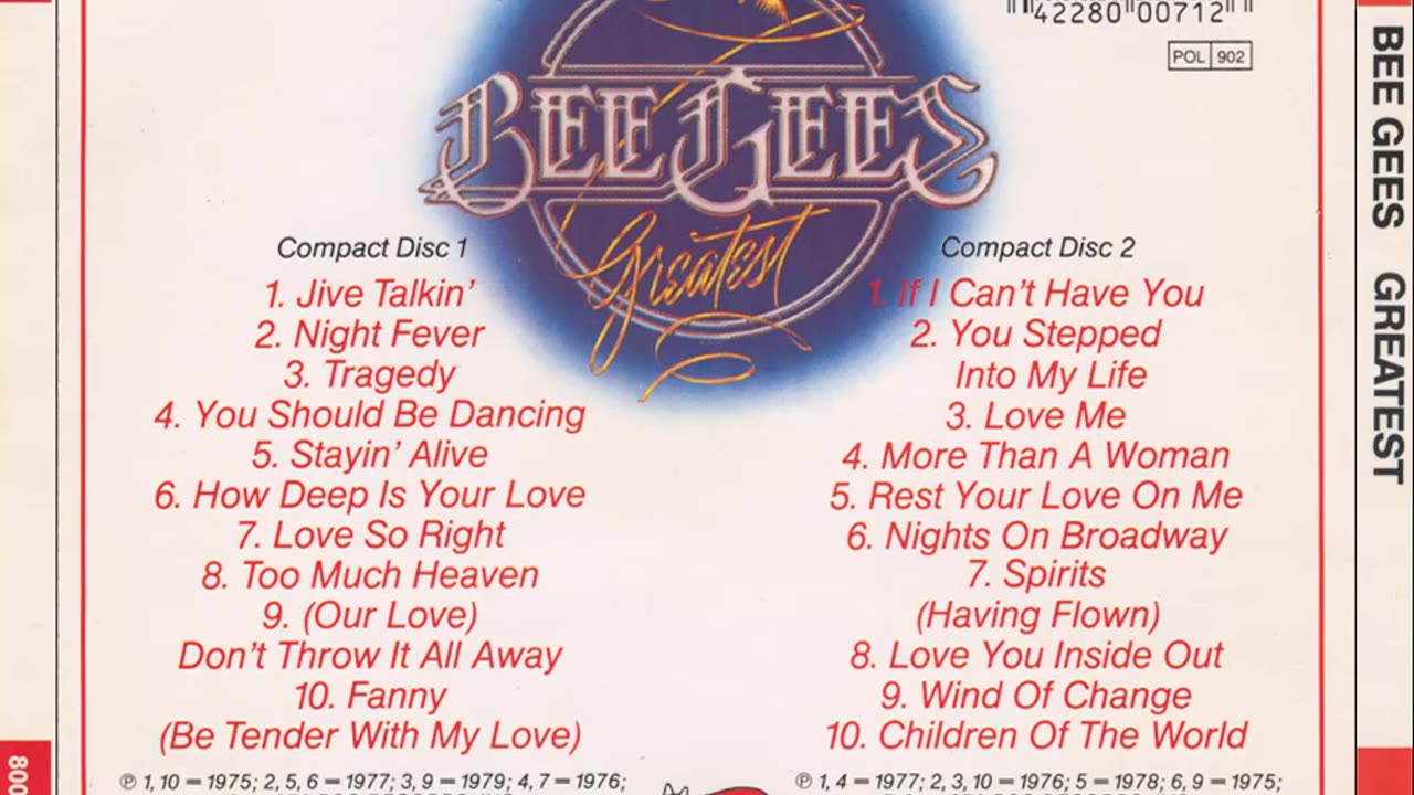 Bee Gees Greatesr Hits-Side B