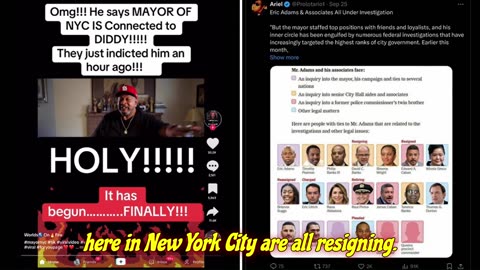 Mayor and Politicians of NYC Connected to Diddy! .......