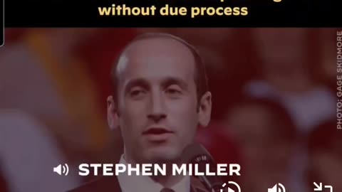 Stephen Miller: President Trump to Invoke 1700s Law to Mass Deport