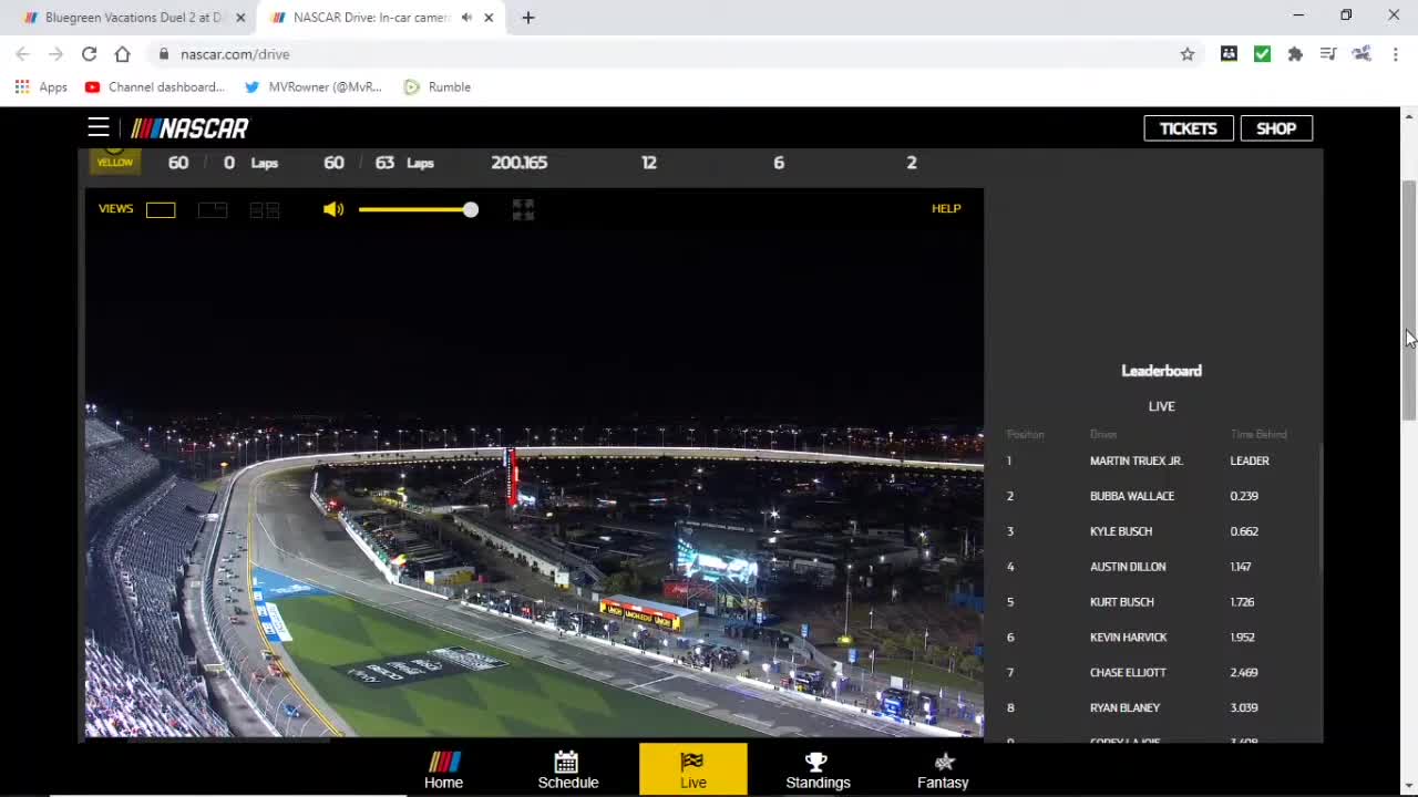 MVRowner Commentating Duel 2 at Daytona International Speedway