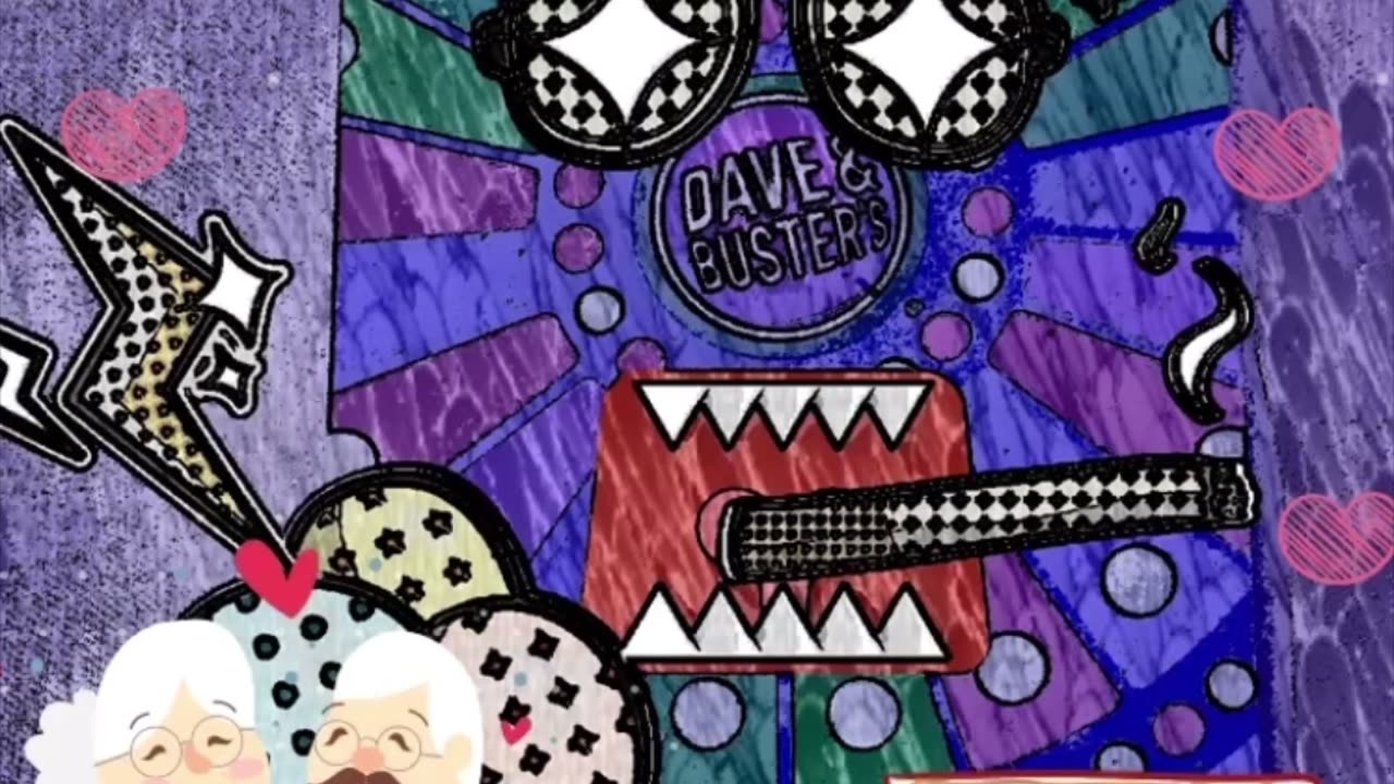 Picture Of A Dave And Busters Card Smoking A Cigarette 🚬